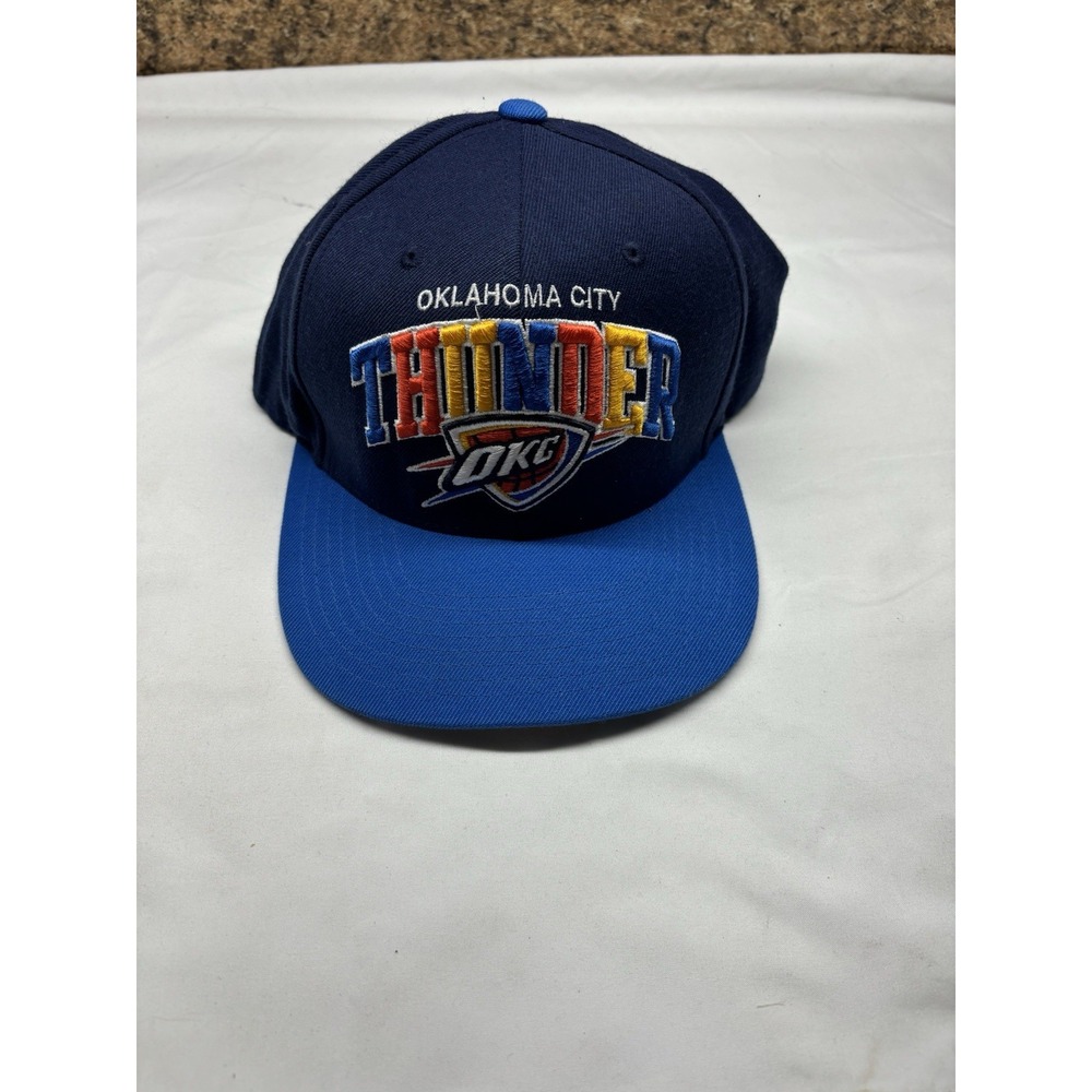 Oklahoma City‎ Thunder OKC Basketball Ball Cap Hat Snapback Baseball
